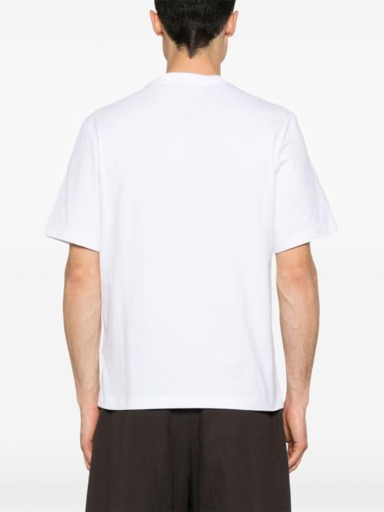 25SS 자크뮈스 반팔 티셔츠 255JS321 2306 1IR White - JACQUEMUS