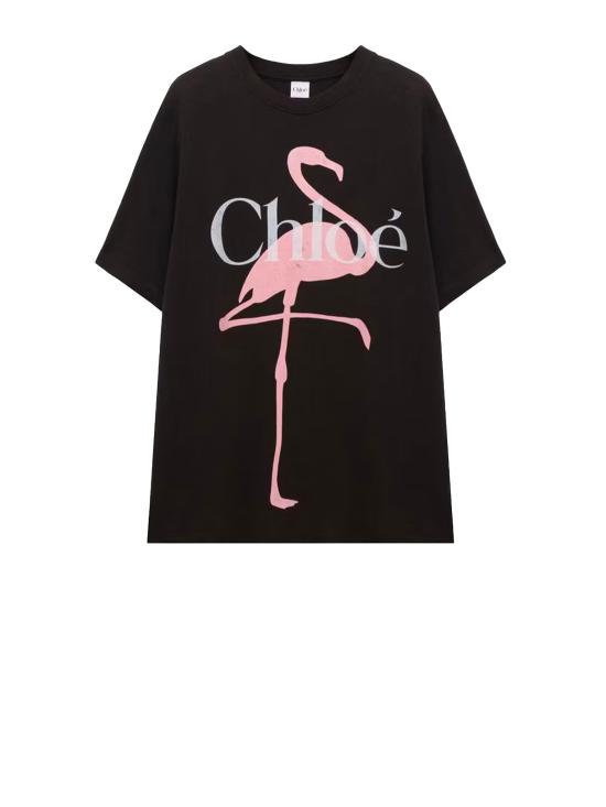 26SS 끌로에 반팔 티셔츠 CH26SJH20807 070 ASH BLACK