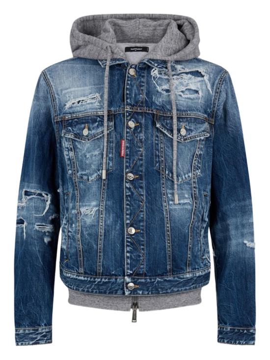 26SS 디스퀘어드2 데님 자켓 S74AM1657 D30011 470 Blue