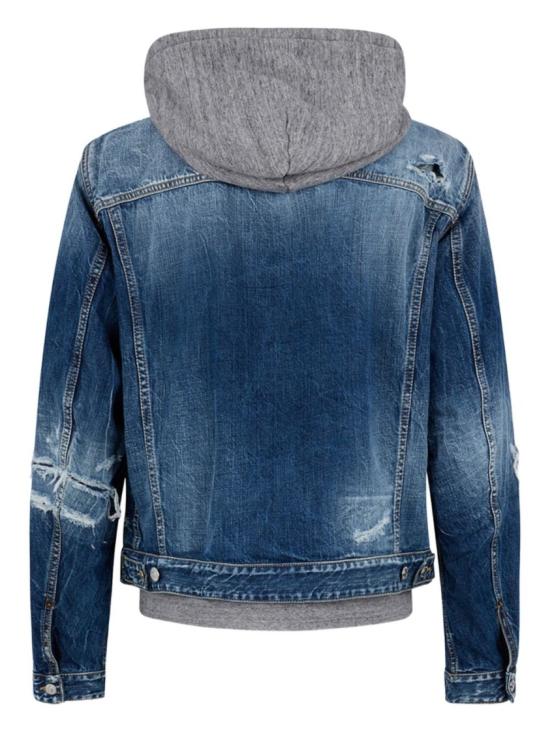 26SS 디스퀘어드2 데님 자켓 S74AM1657 D30011 470 Blue - DSQUARED2