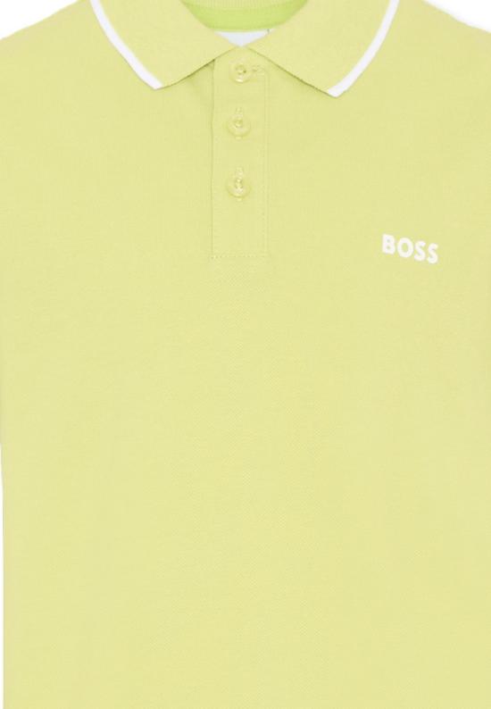 25SS [키즈] 보스 폴로 셔츠 J52011 607 GREEN - BOSS