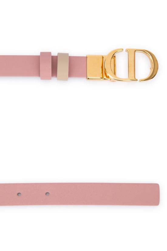 26SS 디올 레귤러 벨트 B0178UWGA 417 PINKBEIGE - DIOR