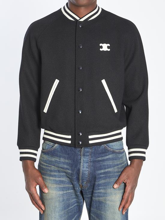 25FW 셀린느 자켓 RV0L4896C38NO BLACK DOM