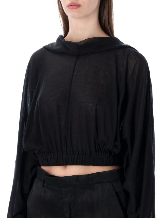 26SS 릭 오웬스 긴팔 티셔츠 RP01F6239UCS 09 Nero - RICK OWENS