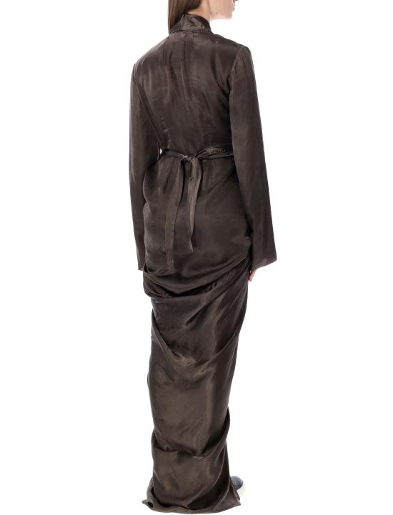 26SS 릭 오웬스 미디 원피스 RP01F6566N 78 DARK DUST - RICK OWENS