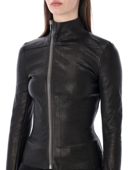 26SS 릭 오웬스 가죽 자켓 RP01F6701LSV 09 Nero - RICK OWENS