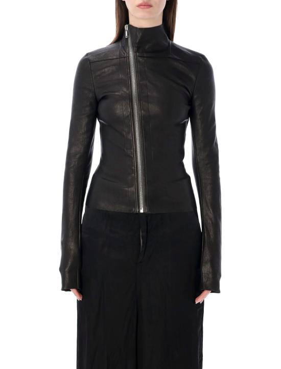 26SS 릭 오웬스 가죽 자켓 RP01F6701LSV 09 Nero