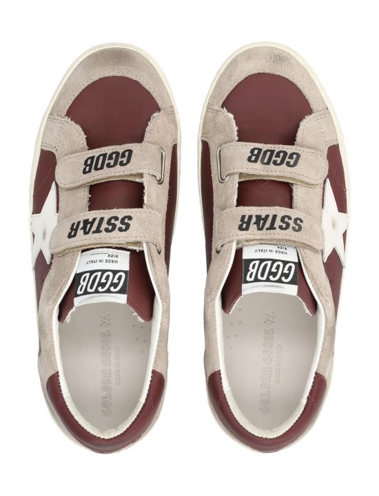 26SS [키즈] 골든구스 스니커즈 F01030F008043 81770 BORDEAUX TAUPE - GOLDEN GOOSE