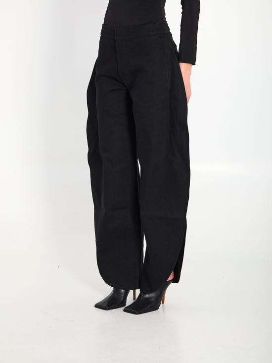 26SS 알라이아 데님 팬츠 AA9P0253D003C BLACK - ALAIA