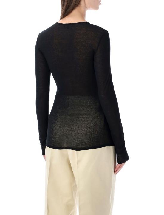 26SS 쉐르 긴팔 티셔츠 TSH0609ISABELLA NOI0126S Nero - SOEUR