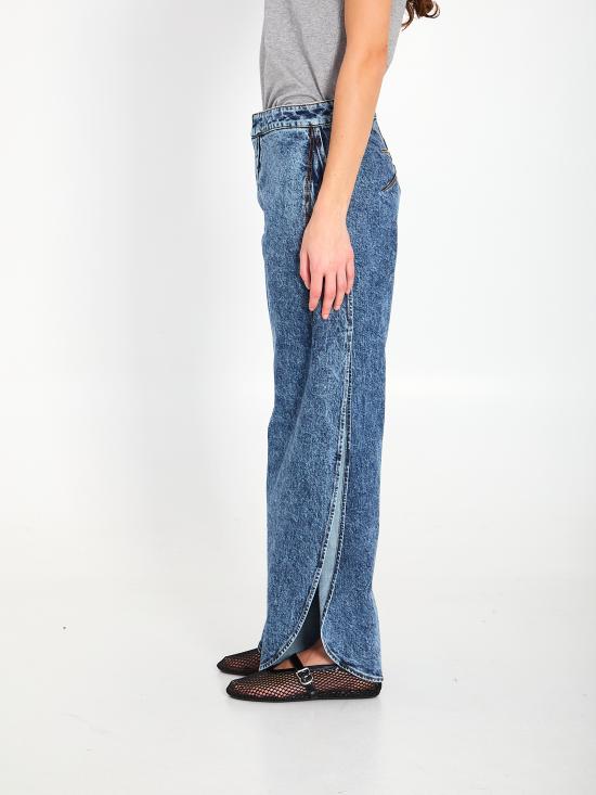 26SS 알라이아 페탈 데님 팬츠 AA9P0253T535C BLUE - ALAIA