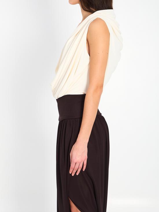 26SS 알라이아 바디수트 티셔츠 AA9B0426J090C WHITE - ALAIA