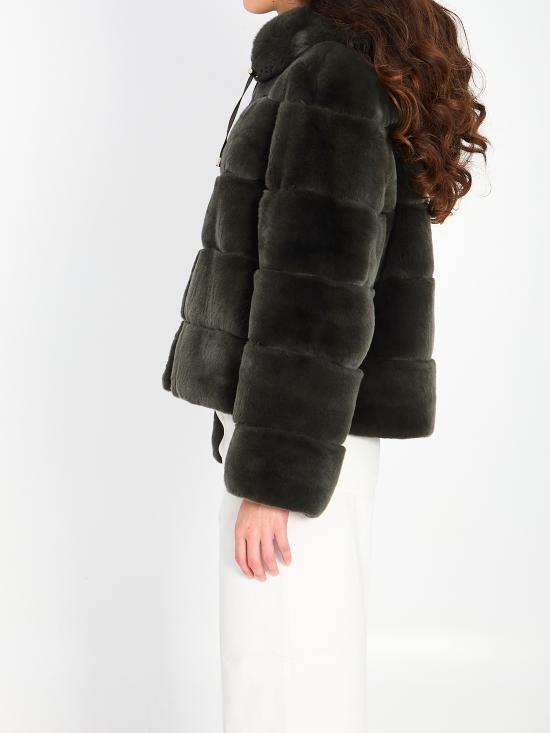 25FW 이브살로몬 무스탕 26WYV30158 GREEN - YVES SALOMON