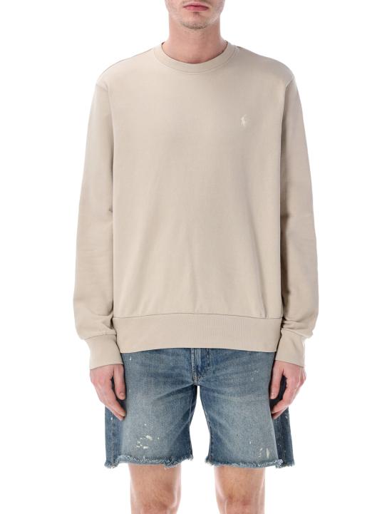 26SS 폴로 랄프로렌 포니 로고 레귤러 핏 스웨트셔츠 710916689 025 BEIGE