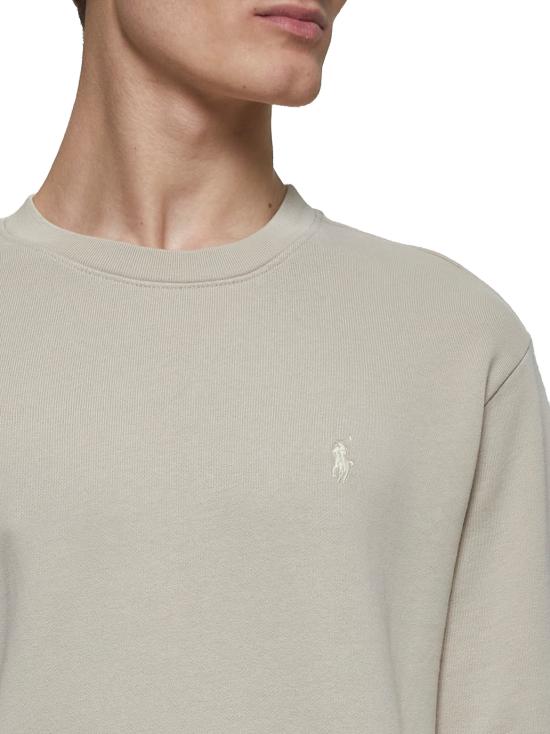 26SS 폴로 랄프로렌 포니 로고 레귤러 핏 스웨트셔츠 710916689 025 BEIGE - POLO RALPH LAUREN