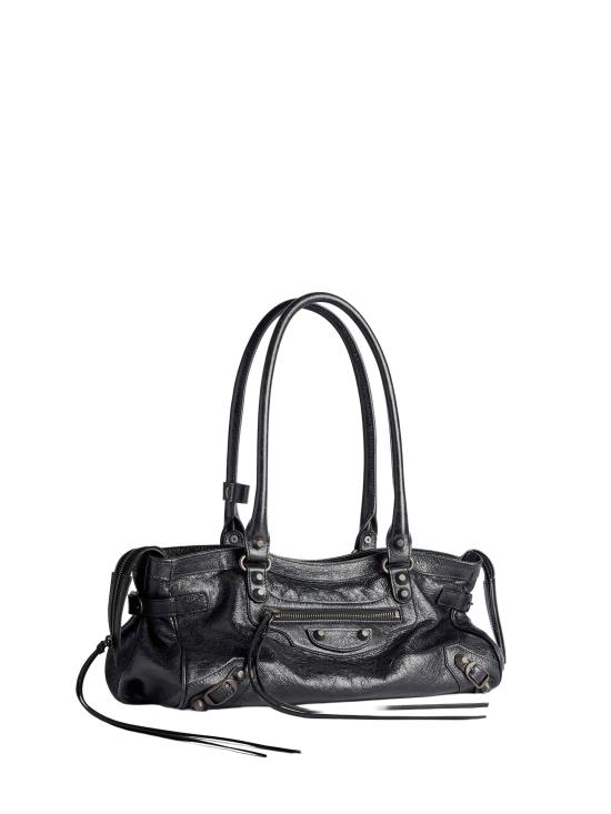 26SS 발렌시아가 르 시티 백 이스트 웨스트 845704 2ABEK1000 Black - BALENCIAGA