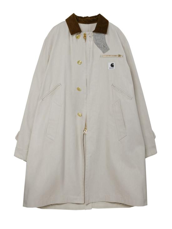 26SS 사카이 X 칼하트 WIP 코트 2603988M 199 Ivory