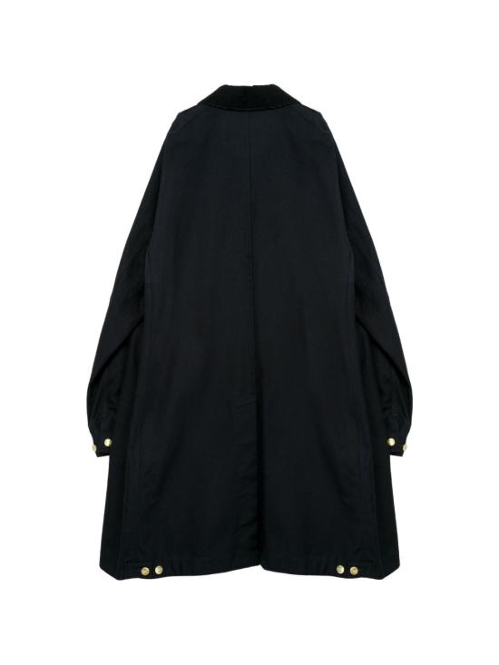 26SS 사카이 X 칼하트 WIP 코트 2603988M 001 Black - SACAI X CARHARTT WIP