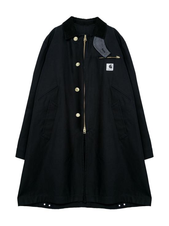 26SS 사카이 X 칼하트 WIP 코트 2603988M 001 Black