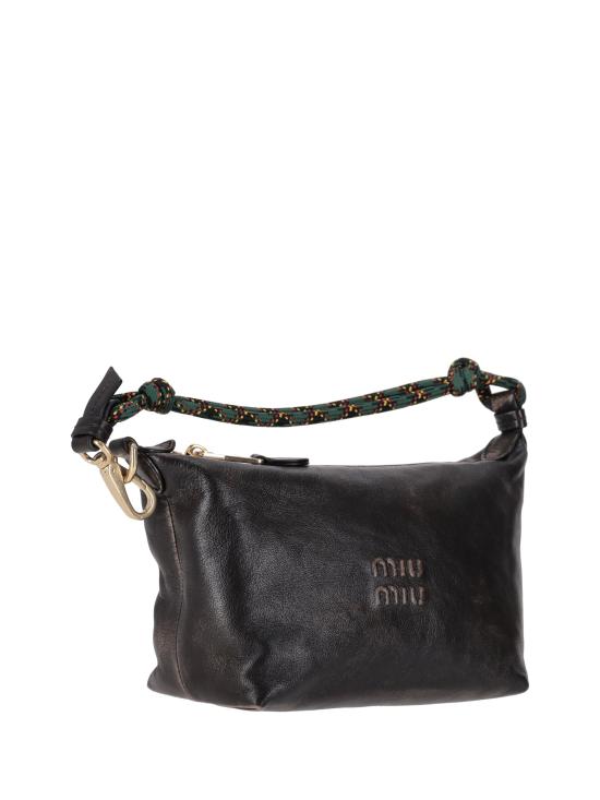 26SS 미우미우 토트백 5NE8412IFOF0NTG COFFEE BROWN GREEN DOM - MIU MIU