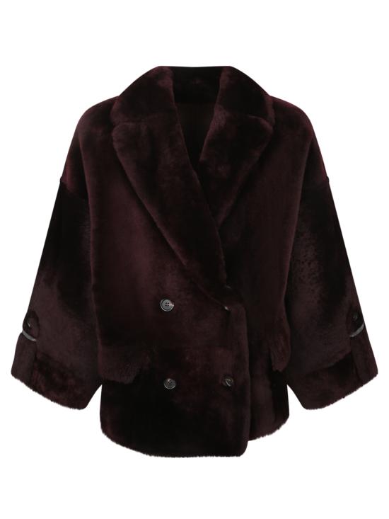 26FW 브루넬로 쿠치넬리 코트 MPMRA7495 C4243 Bordeaux