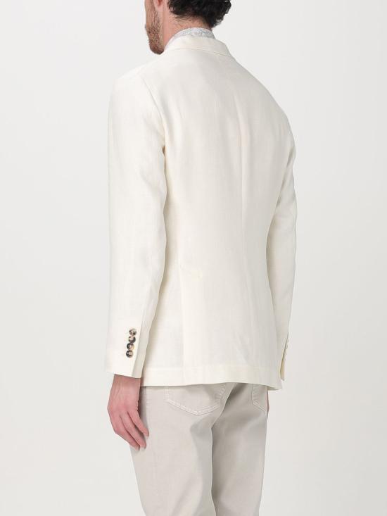 25SS 브루넬로 쿠치넬리 수트 자켓 MW4827BWD C601 White - BRUNELLO CUCINELLI