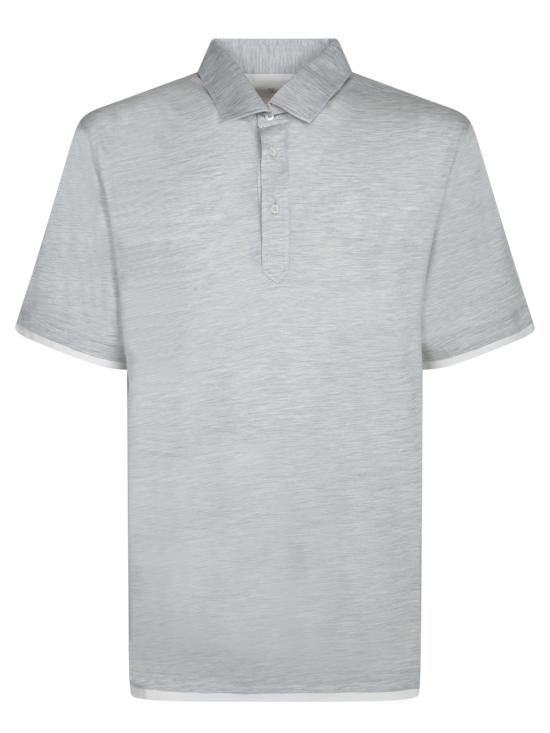 25SS 브루넬로 쿠치넬리 폴로 티셔츠 MD8213966 CLH70 Grey