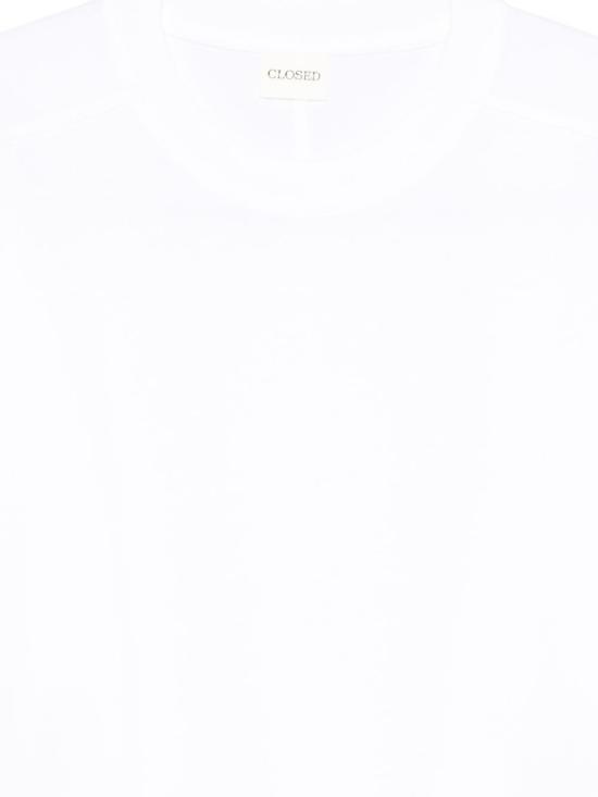 26SS 클로즈드 반팔 티셔츠 C95763 44H22200 White - CLOSED