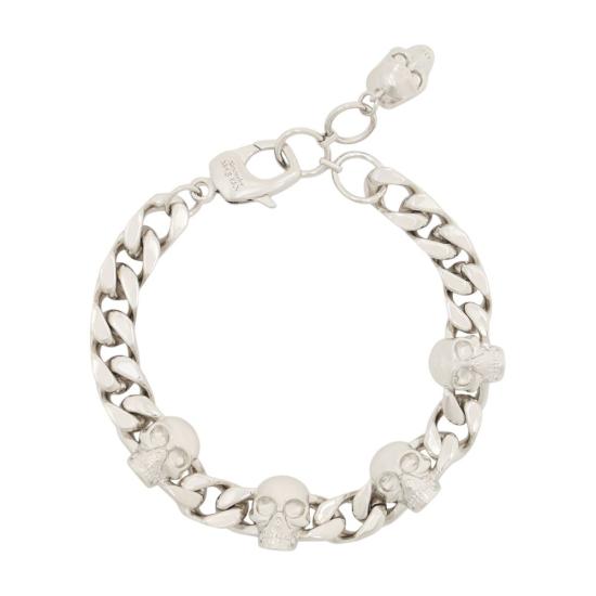 26SS 알렉산더 맥퀸 브레이슬릿 809458J161N0926 silver