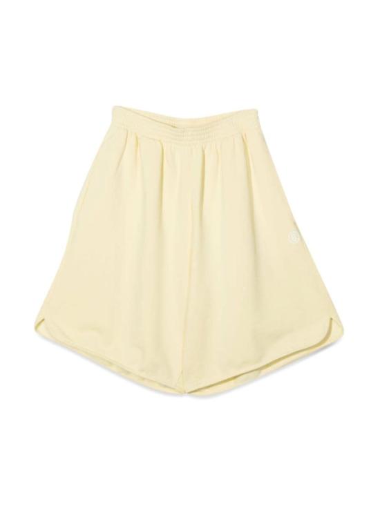  [키즈] MM6 메종마르지엘라 쇼츠/버뮤다 메종 마르지엘라 키즈 MM6 코튼 쇼츠 옐로우