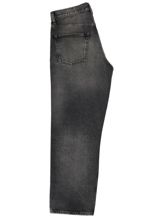  선플라워 데님 팬츠 진 루즈핏 블랙 - SUNFLOWER