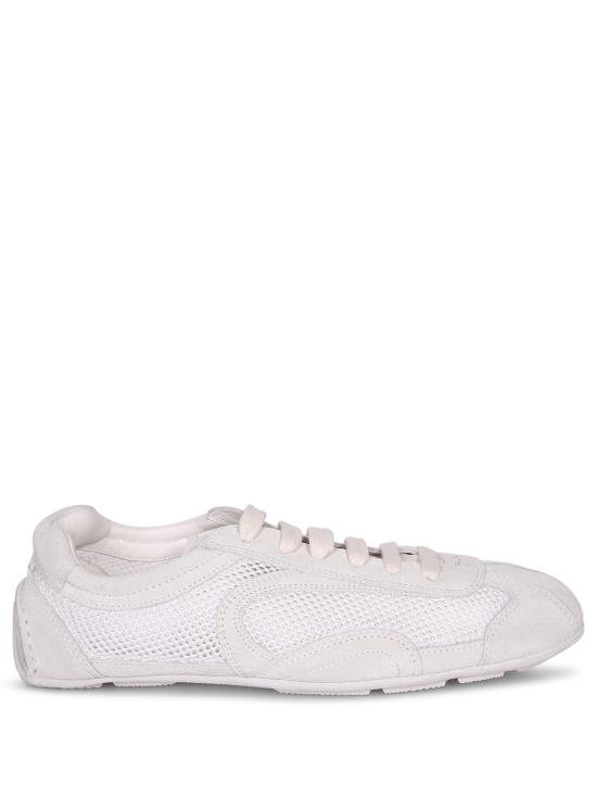 26SS 프라다 몬테카를로 리에디션 2005 스웨이드 메쉬 스니커즈 1E247O 3D8C F0009 WHITE DOM