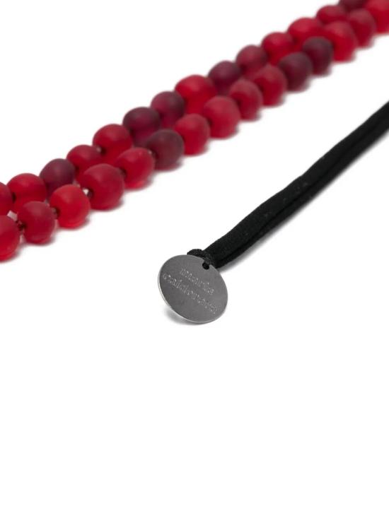 26SS 마리아 칼데라라 목걸이/팬던트 2V104R RED MATTE BEADS - MARIA CALDERARA