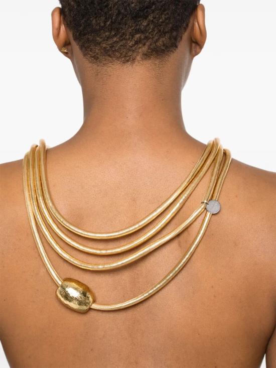 26SS 마리아 칼데라라 목걸이/팬던트 2V123D GLOSSY GOLD - MARIA CALDERARA