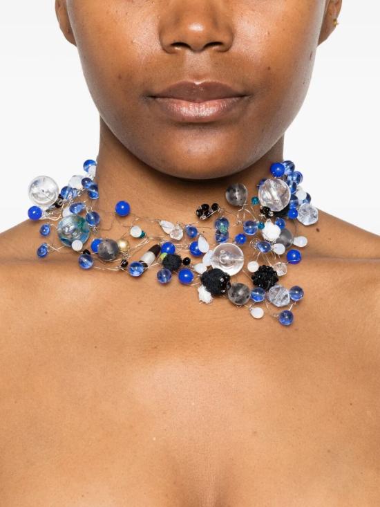 26SS 마리아 칼데라라 목걸이/팬던트 2V109B MIX BLUE - MARIA CALDERARA