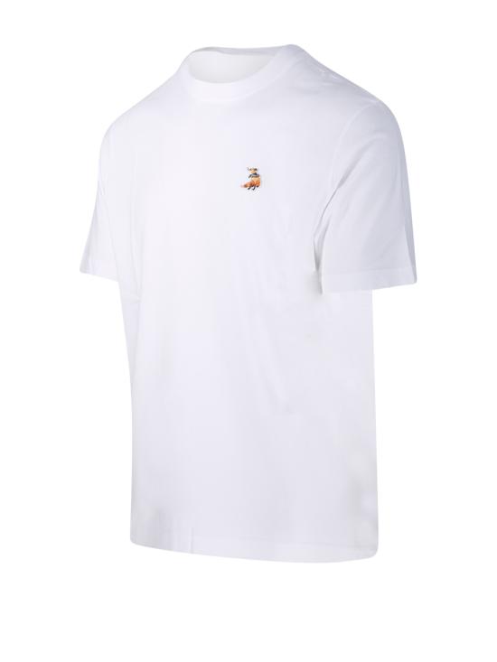26SS 메종키츠네 드리밍 폭스 컴포트 티셔츠 QM00102KJ7026 P100 WHITE - MAISON KITSUNE