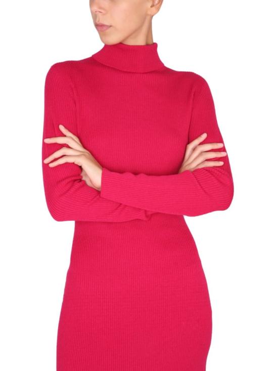  디스퀘어드2 숏 원피스 Dsquared2 니트 드레스 푸시아 - DSQUARED2