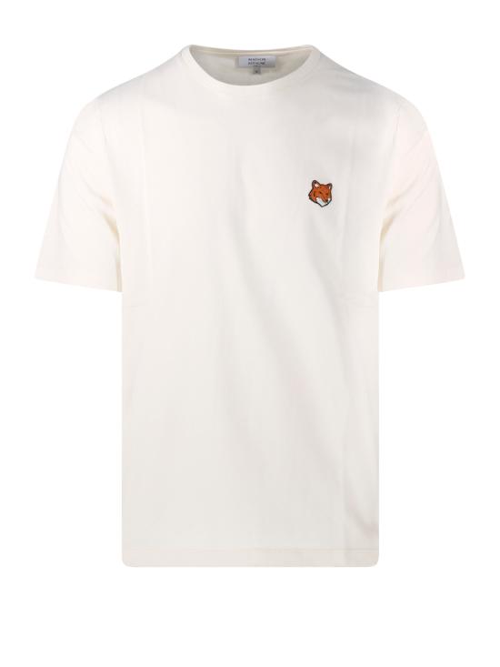 26SS 메종키츠네 폭스 헤드 레귤러 티셔츠 PM00107KJ7026 0063 NOBLE BEIGE