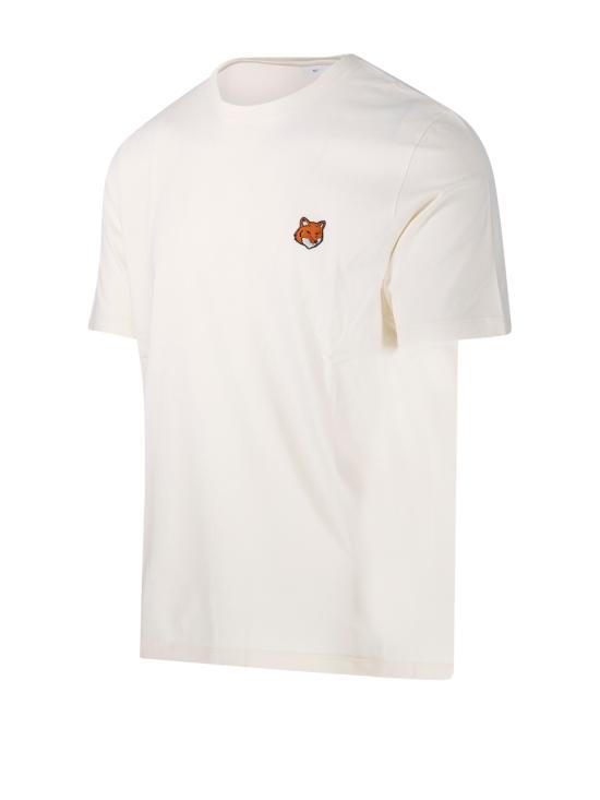 26SS 메종키츠네 폭스 헤드 레귤러 티셔츠 PM00107KJ7026 0063 NOBLE BEIGE - MAISON KITSUNE