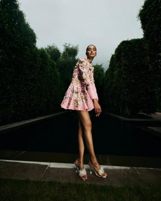  LA FUORI 숏 원피스 라푸오리 릴리 가든 드레스 핑크 - OTHER BRANDS