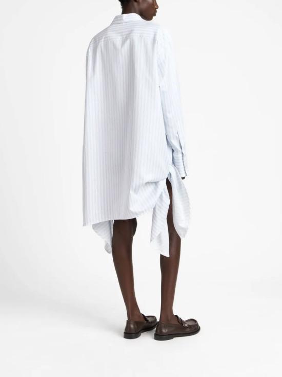 26SS JW앤더슨 미디 원피스 DR0500PG1892023 White - JW ANDERSON