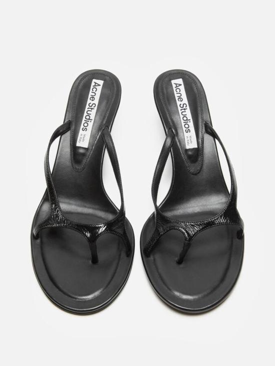 26SS 아크네 스튜디오 힐/펌프스 AD0793 900 Black - ACNE STUDIOS