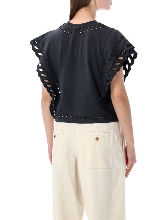 26SS 이자벨마랑에뚜왈 민소매 티셔츠 TS0298FAD1N08E 02FK Nero - ISABEL MARANT ETOILE