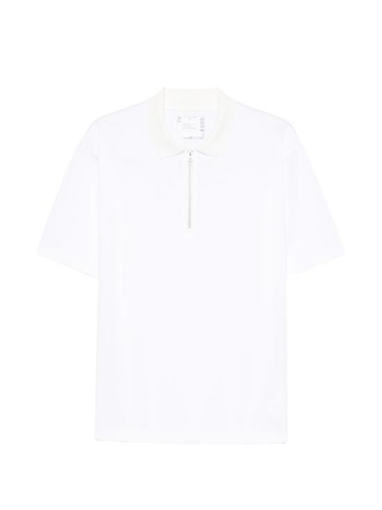 26SS 사카이 폴로 티셔츠 26 04000M 101 White