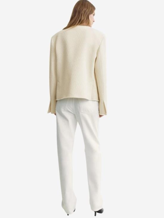  토템 수트 자켓 Totême 오픈 프론트 부클레 블레이저 - TOTEME