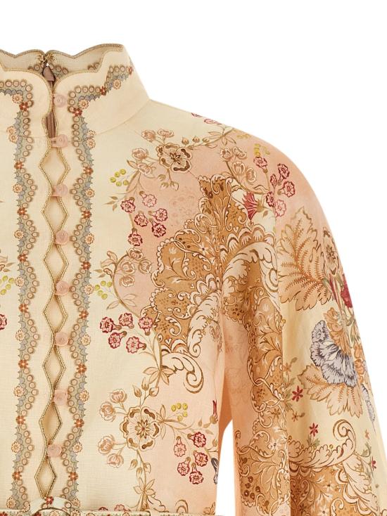 26SS 짐머만 미디 원피스 6470DRS263WPFB - ZIMMERMANN