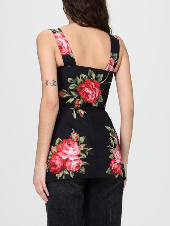 26SS 돌체앤가바나 민소매 티셔츠 F7BB8THS5UT HN5ZN Multicolor - DOLCE & GABBANA