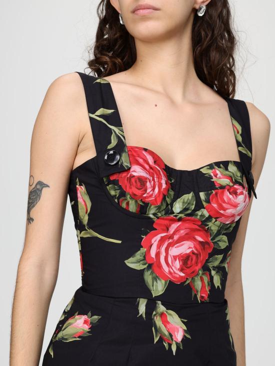 26SS 돌체앤가바나 민소매 티셔츠 F7BB8THS5UT HN5ZN Multicolor - DOLCE & GABBANA