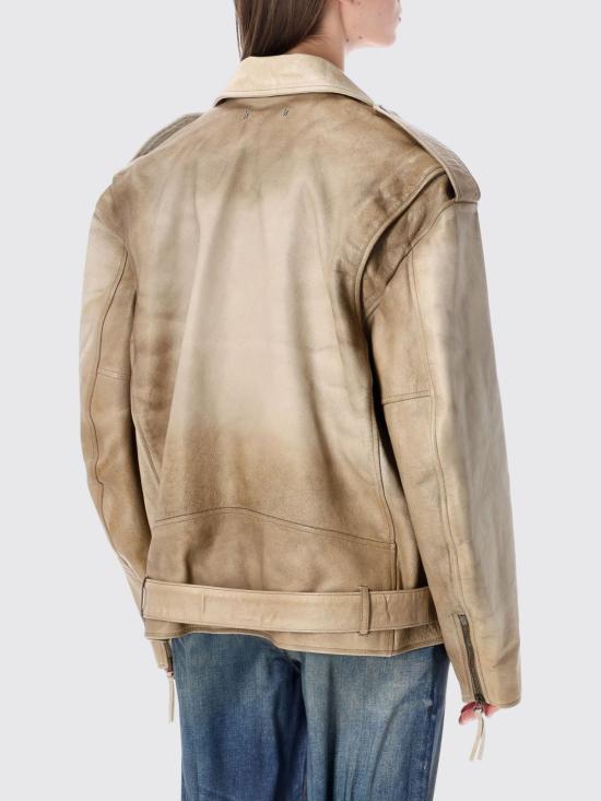 26SS 골든구스 바이커 자켓 GUP02535P002304 15155 Beige - GOLDEN GOOSE