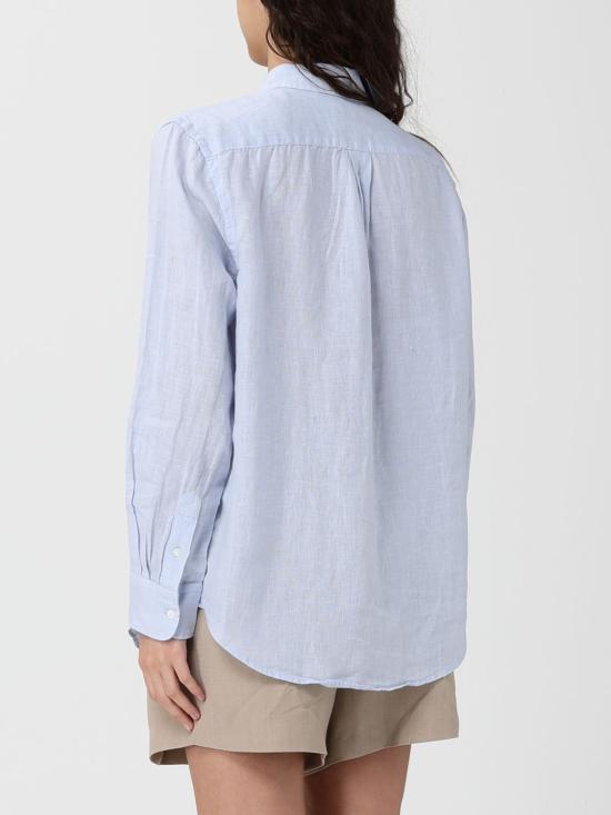 26SS 폴로 랄프로렌 포니 자수 리넨 셔츠 (211970730009) 211970730 503 Blue 2 - POLO RALPH LAUREN